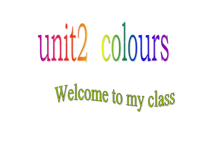 三年级上册英语课件－Unit2 colours 第二课时 ｜人教（PEP）（2018秋） (共20张PPT).ppt_第1页