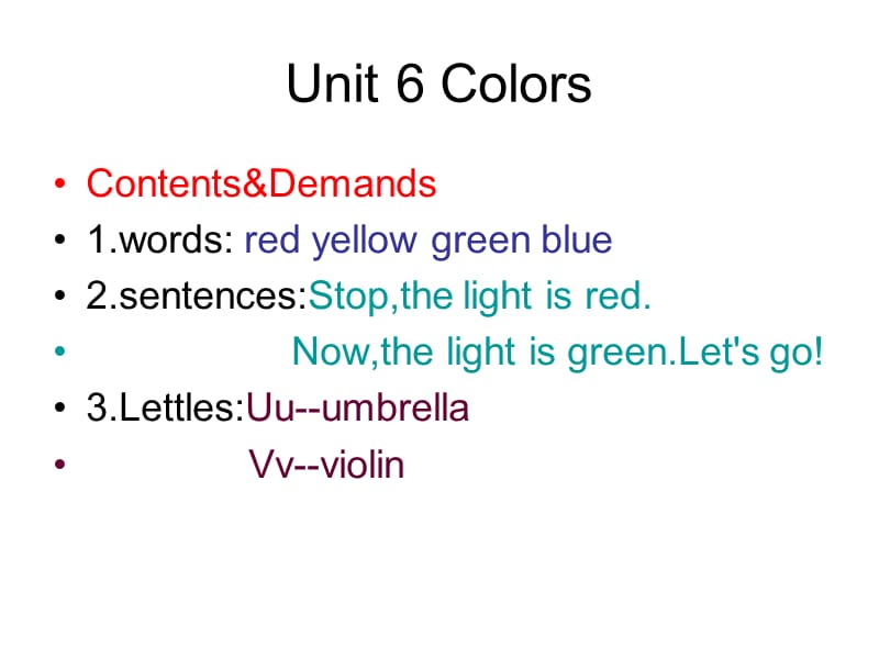 三年级上册英语课件－《Unit 6 Colors》｜闽教版 (共15张PPT).ppt_第2页