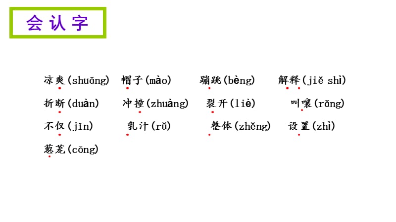 三年级上册语文期末知识清单课件-第一单元∣苏教版 (共15张PPT).ppt_第2页