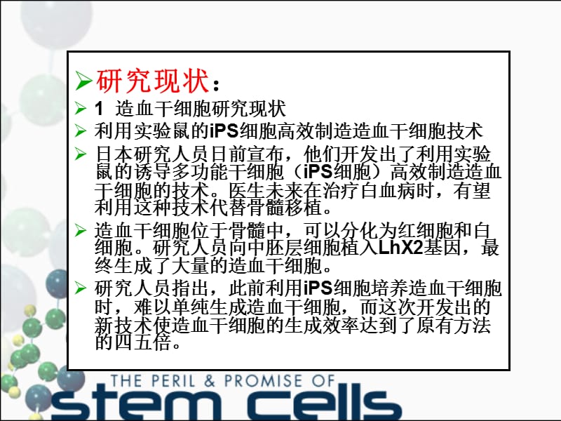 干细胞研究进展开题报告演示文稿-文档资料.ppt_第2页