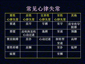 心律失常识别与治疗-PPT文档.ppt