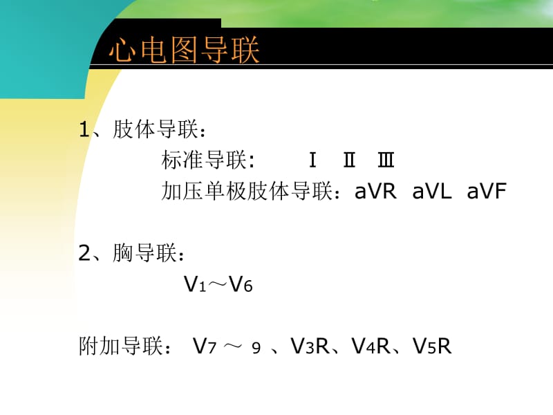 心电图和常见急救药品的应用-PPT文档.ppt_第3页