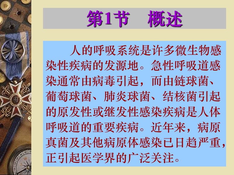 人体呼吸系统的微生物感染疾病（武汉大学研究生课件）-文档资料.ppt_第2页