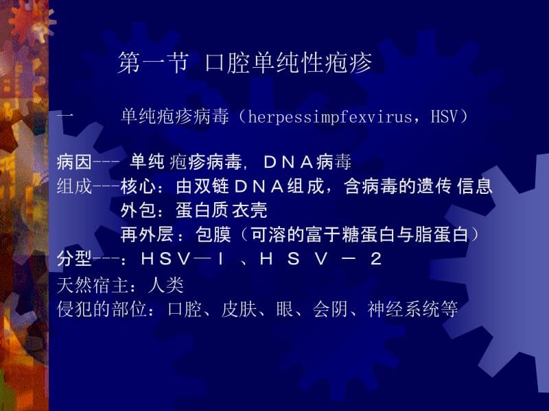 口腔黏膜感染性疾病-疱疹性1-文档资料.ppt_第1页