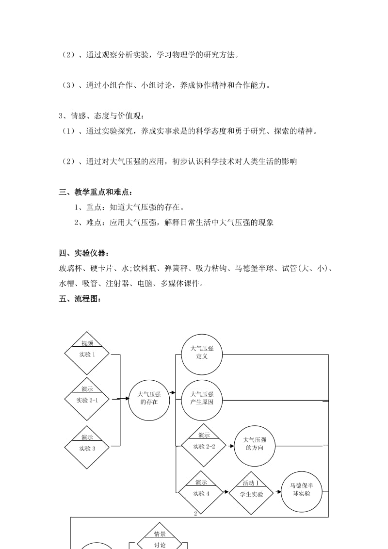 教学设计（大气压强）.doc_第2页