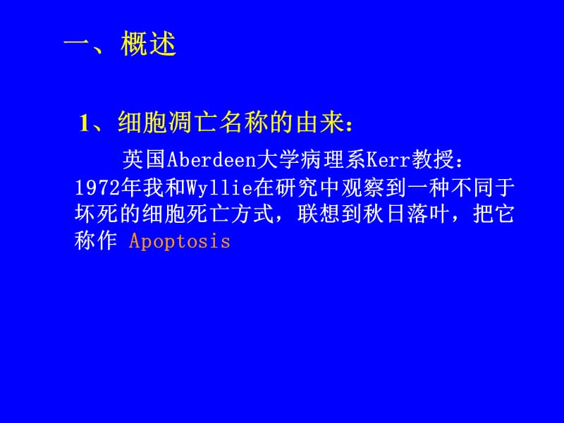 分子肿瘤学--细胞凋亡和肿瘤 -文档资料.ppt_第1页