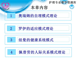 护理学导论3-电子课件-第四章 护理学理论-PPT文档.ppt