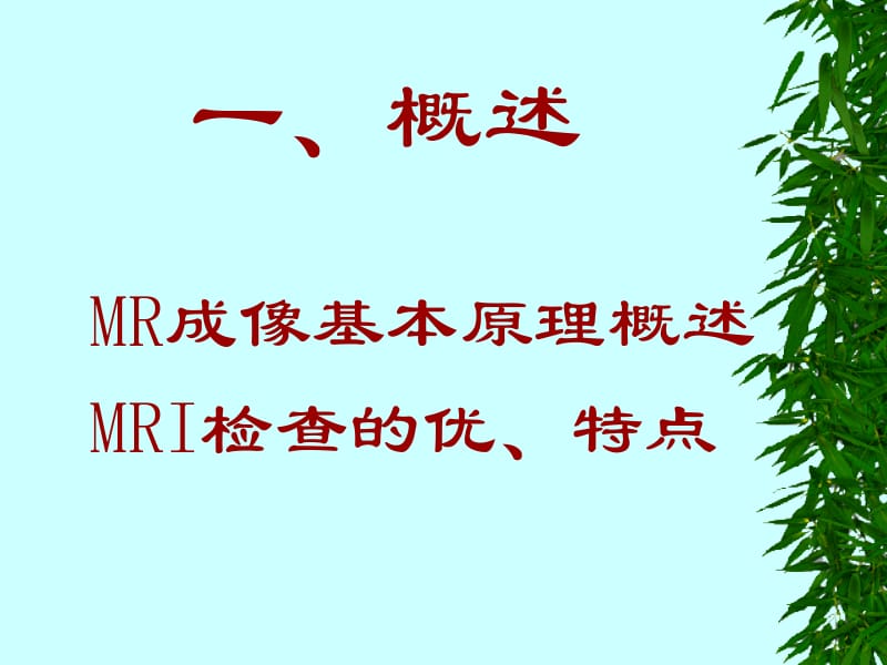 2018年磁共振成像MRI概论-文档资料.ppt_第3页