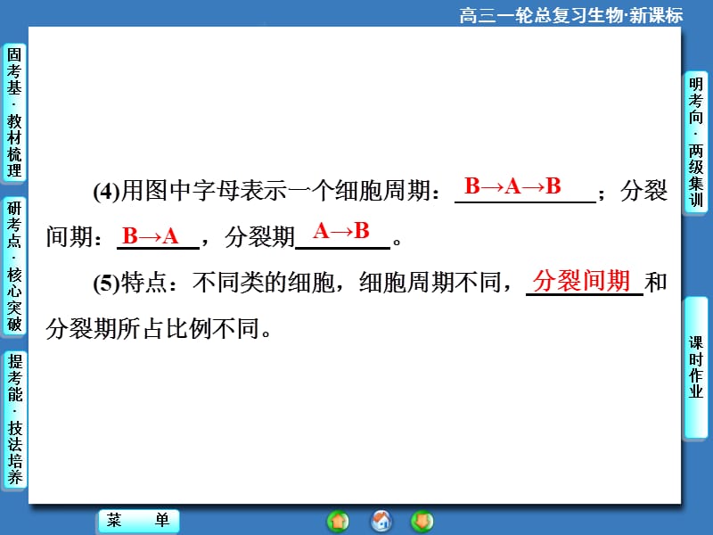 2015《课堂新坐标》高考生物大一轮复习配套课件：必修1-第4单元-第1讲细胞的增殖-PPT文档资料.ppt_第3页