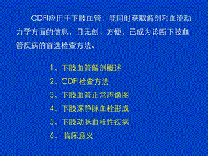 CDFI在下肢血管血栓性疾病诊断中的应用-精选文档.ppt