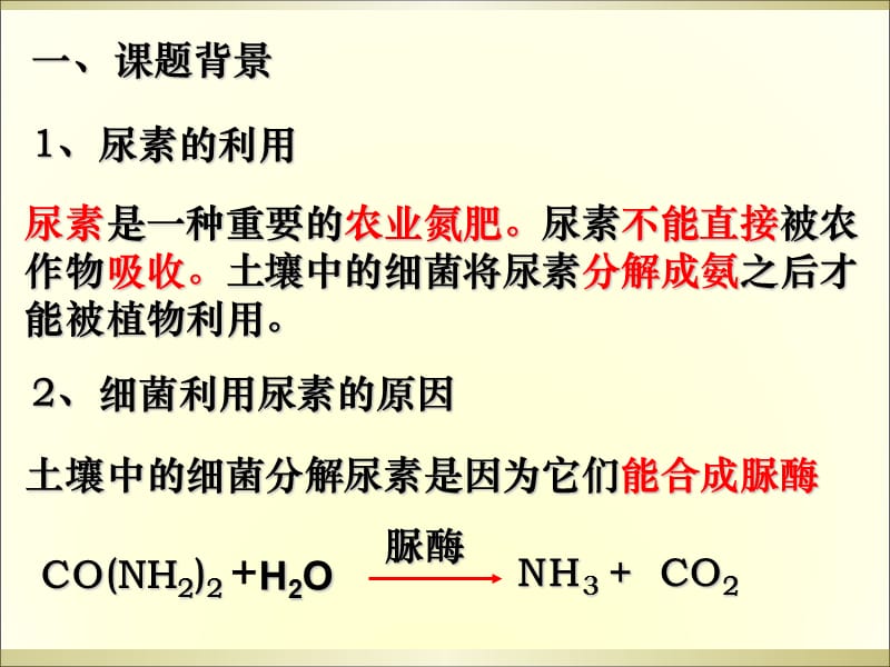 人教版教学课件吉林省扶余一中高二生物《土壤中分解尿素的细菌的分离和计数》课件-精选文档.ppt_第1页