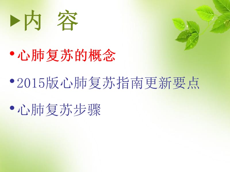 最新：《年心肺复苏》ppt课件-文档资料.ppt_第2页