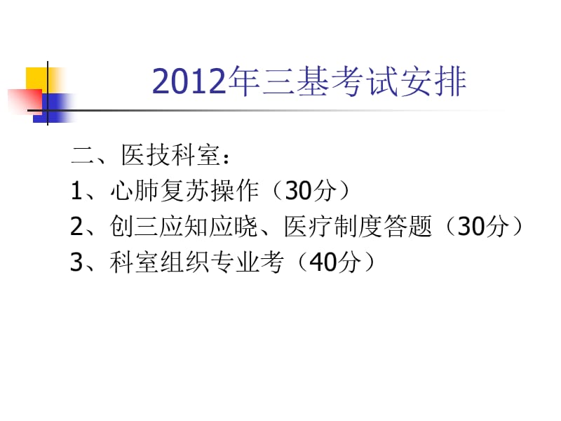 最新：奉贤区中心医院三基培训医务科-文档资料.ppt_第3页