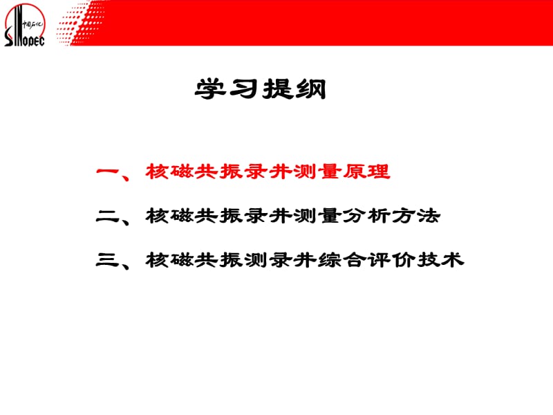 最新：核磁共振分析及地质综合应用-文档资料.ppt_第1页