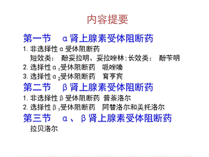 最新：肾上腺素受体阻断药课件-文档资料.ppt