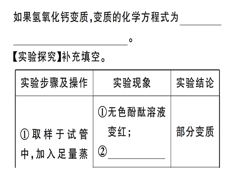 2018-2019学年九年级化学下册人教版（江西）课件：4.专题四 碱变质的探究(共12张PPT).ppt_第2页