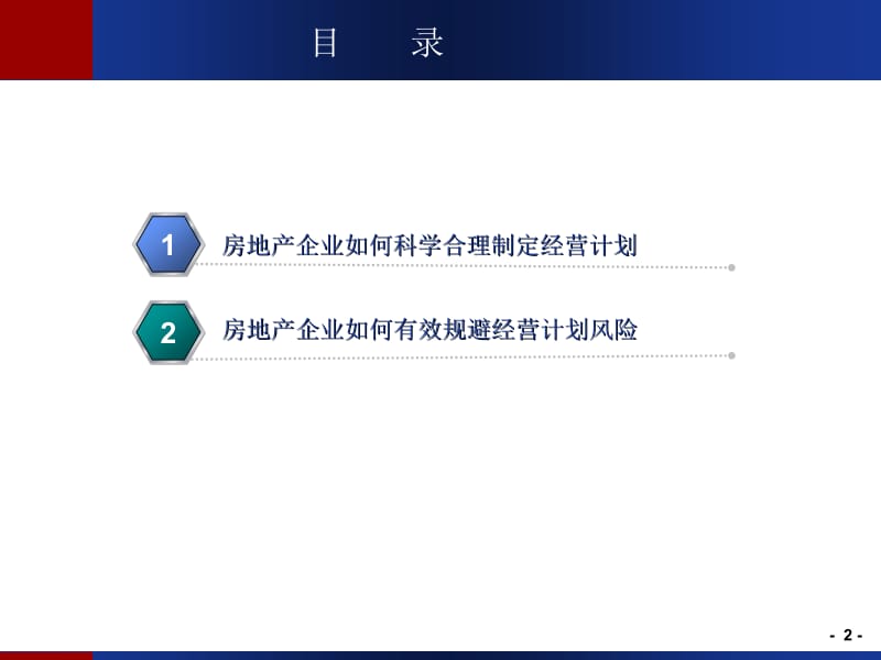 不同类型房地产企业如何科学合理制定经营计划并进行有效风险.ppt_第2页