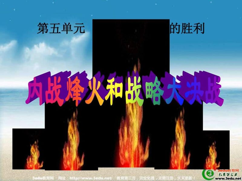 八年级历史人民解放战争的胜利24.ppt_第1页