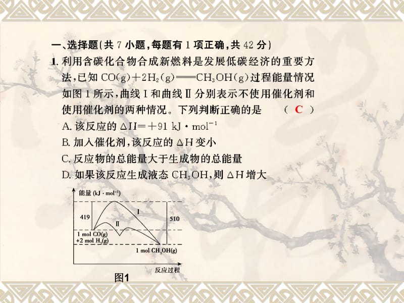 2014《名师伴你行》系列高考化学（人教）一轮复习配套考案部分：基本理论复习质量检测题.ppt_第2页