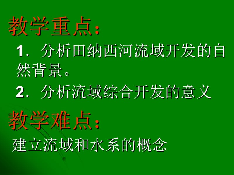 3.2河流的综合开发——以美国田纳西河流域为例.ppt_第2页