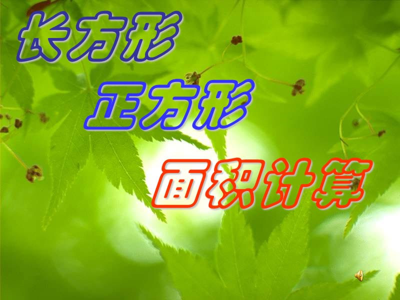 长方形面积计算课件(小学数学三年级下册).ppt_第1页