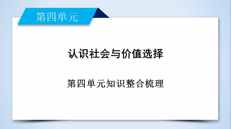 2018-2019学年人教版高中政治必修四课件 第四单元知识整合梳理(共25张PPT).ppt_第2页