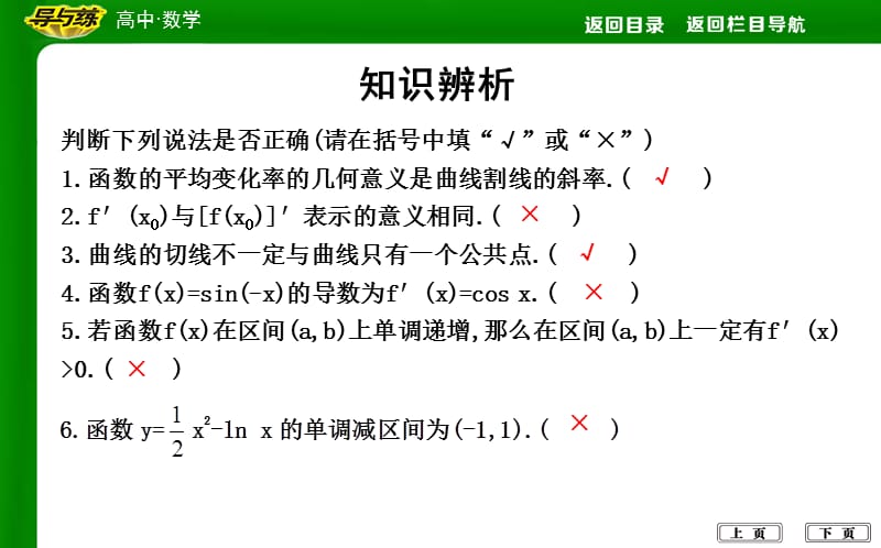 2018-2019学年人教版高中数学选修1-1：第3章 章末总结(共45张PPT).ppt_第3页