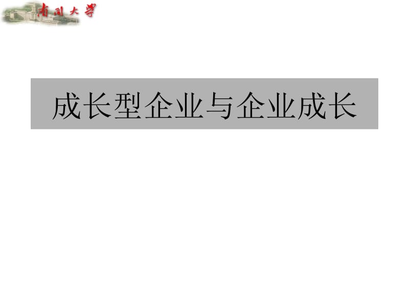 成长型企业与企业成长.ppt_第1页