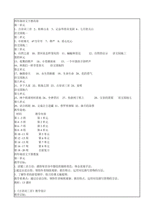 [四年级语文]四年级语文下册内容.doc