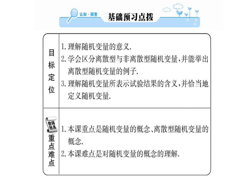 2018-2019学年人教A版高中数学选修2-3课件：第二章 2.1.1 (共50张PPT).ppt_第2页