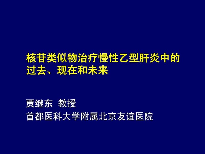 核苷类似物治疗慢性乙型肝炎中的过去、现在和未来1665602452.ppt.ppt_第1页