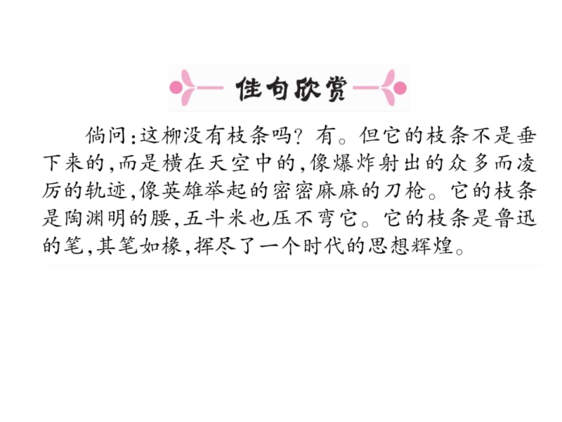 2018-2019学年八年级语文下册（安徽人教版）课件：3 安塞腰鼓(共23张PPT).ppt_第3页