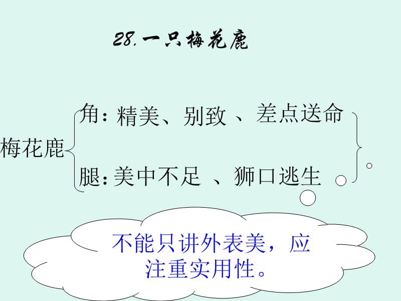 西师版小学三年级语文上册一只梅花鹿ppt课件.ppt_第2页