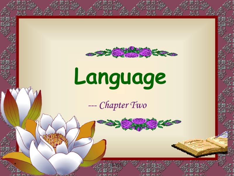 英语二学历 语言学的课件02 Language.ppt_第1页