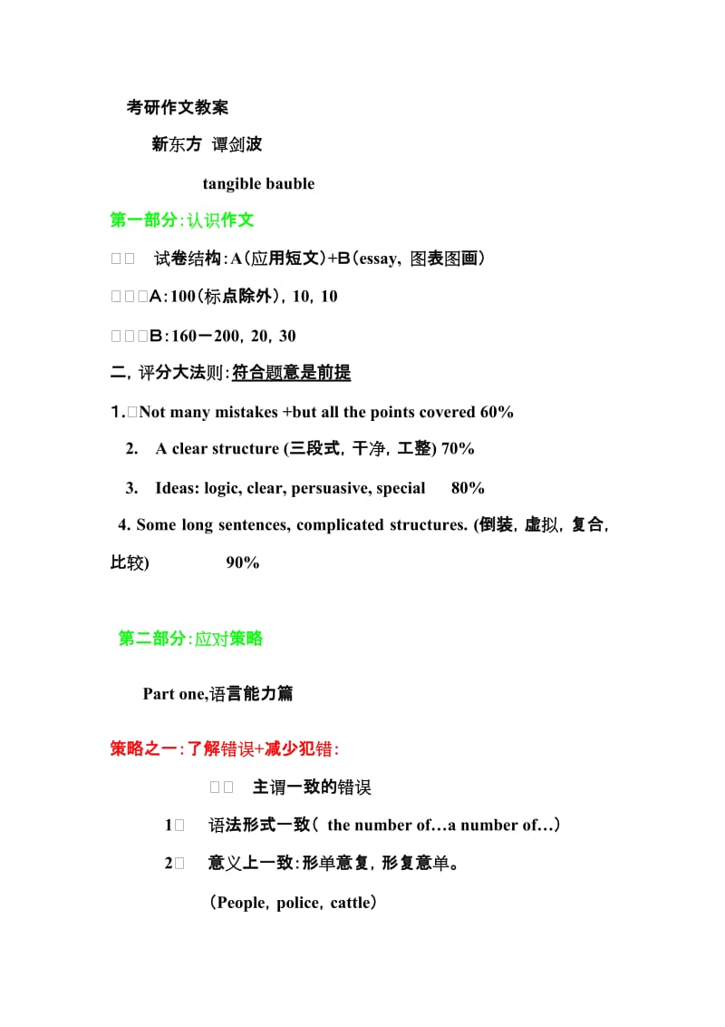 [研究生入学考试]考研作文教案.doc_第1页