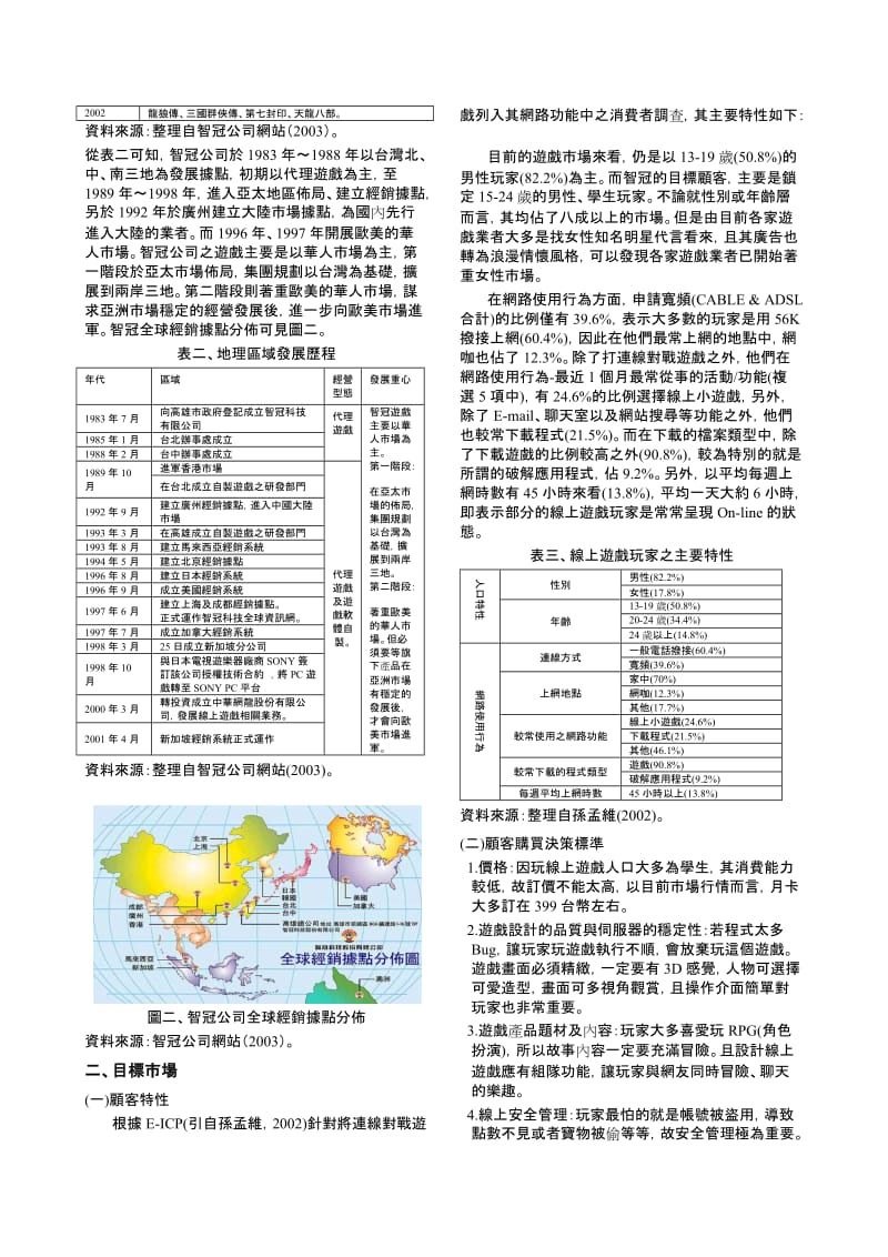 [法律资料]台湾线上游戏产业之经营策略分析-以智冠科技为例.doc_第3页