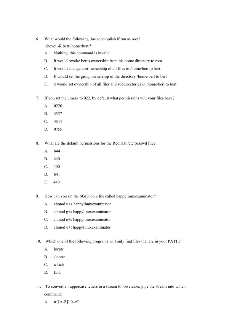 [理学]UNIX试卷及课后习题与答案.doc_第2页