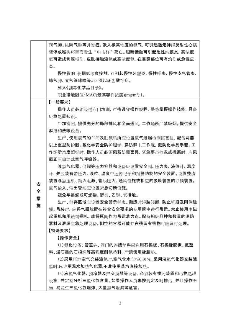 [工程科技]首批重点监管的危险化学品安全措施和应急处置原则.doc_第2页