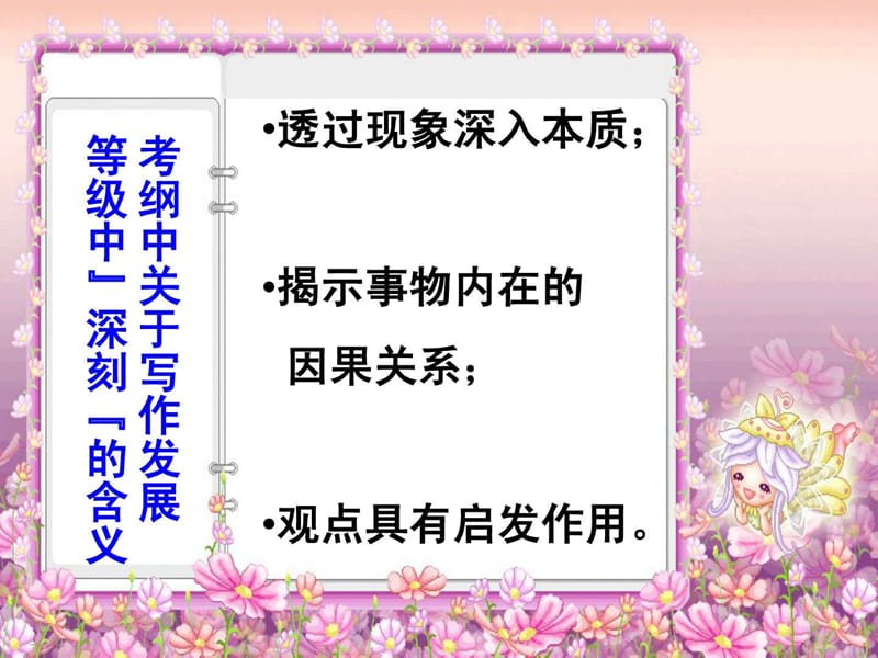 高考语文作文写作指导课件：摒弃浮华空泛,崇尚深刻透辟-议论文说理“深刻”升格训练.ppt.ppt_第2页