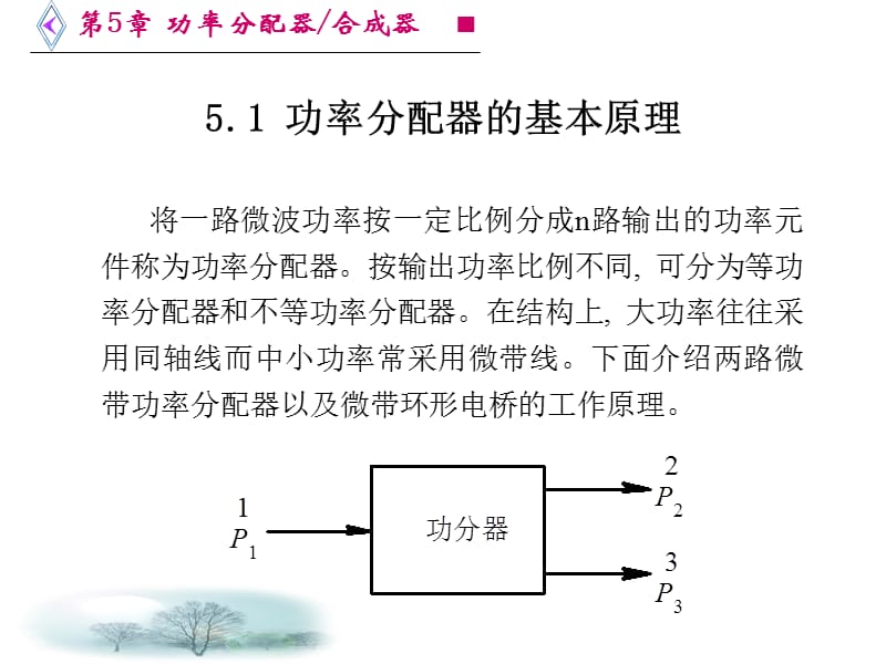 [信息与通信]第5章 功率分配器合成器.ppt_第2页