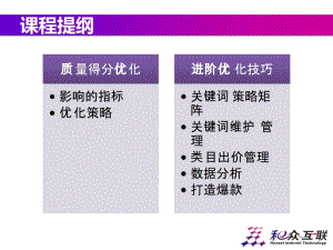 [互联网]淘宝直通车优化进阶秘籍.ppt