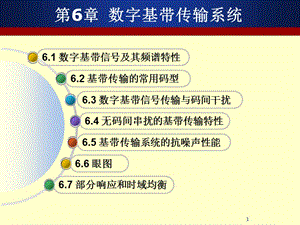 [信息与通信]第6章_数字基带传输系统.ppt