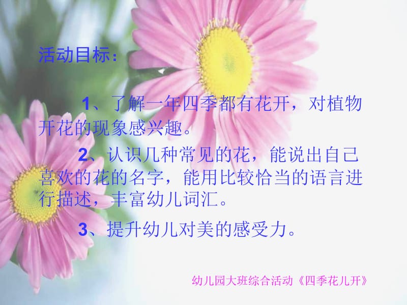 大班社会综合活动《四季花儿开》课件.ppt_第2页