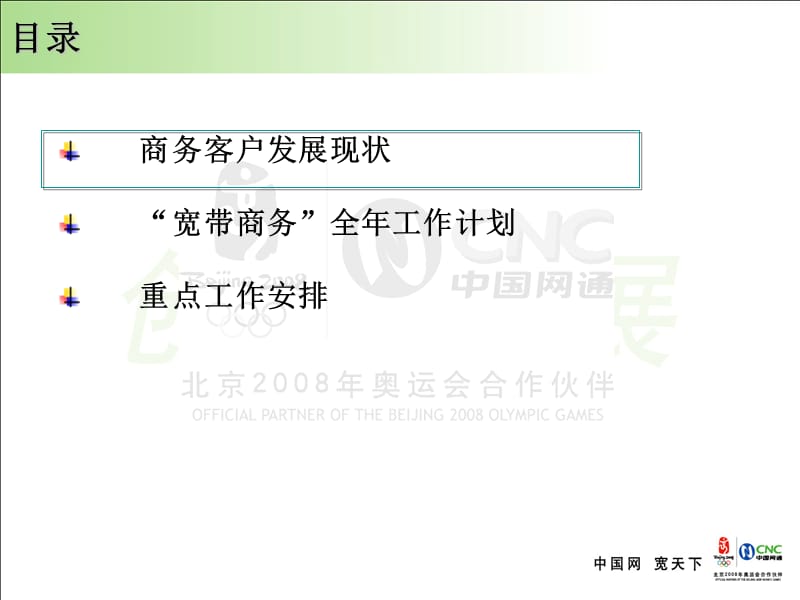 [互联网]2008宽带商务重点工作介绍0324集团.ppt_第2页