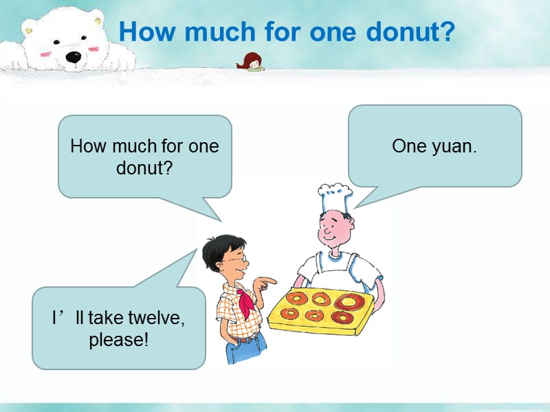 三年级下册英语课件-Unit 4 Food and Restaurants Lesson 22 How Much Is It？ 2｜冀教版（三起）(共18张PPT).ppt_第3页