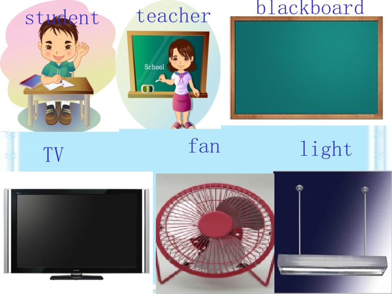三年级下册英语课件-Unit 7 There Is a TV in the Classroom part A 陕旅版（三起） (共18张PPT).ppt_第2页