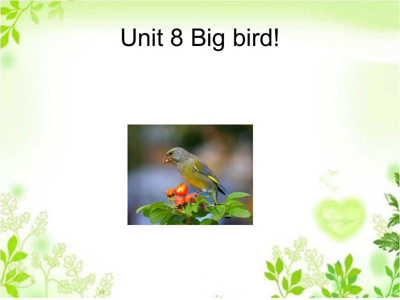 三年级下册英语课件-Unit 8 Big bird 北师大版（一起）(共17张PPT).ppt_第1页