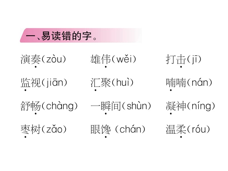 三年级上册语文课件－第7单元 第7单元知识盘点｜人教（部编版） (共13张PPT).ppt_第2页