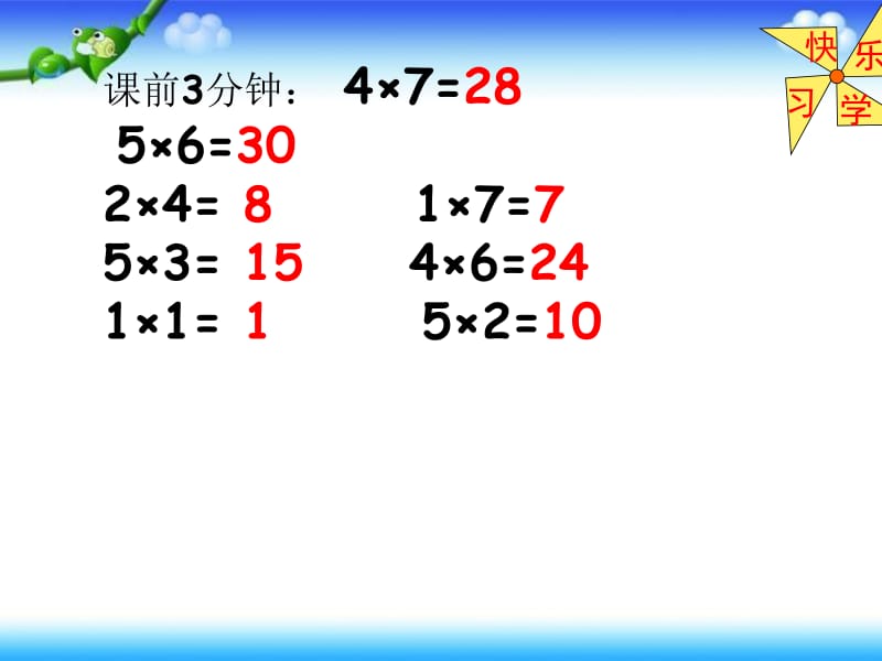 二年级上册数学课件－6.2《8的乘法口诀》 ｜人教新课标（2018秋） (共21张PPT).ppt_第2页