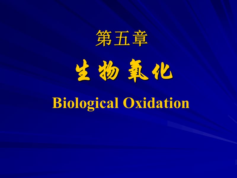 [农学]5生物氧化.ppt_第1页